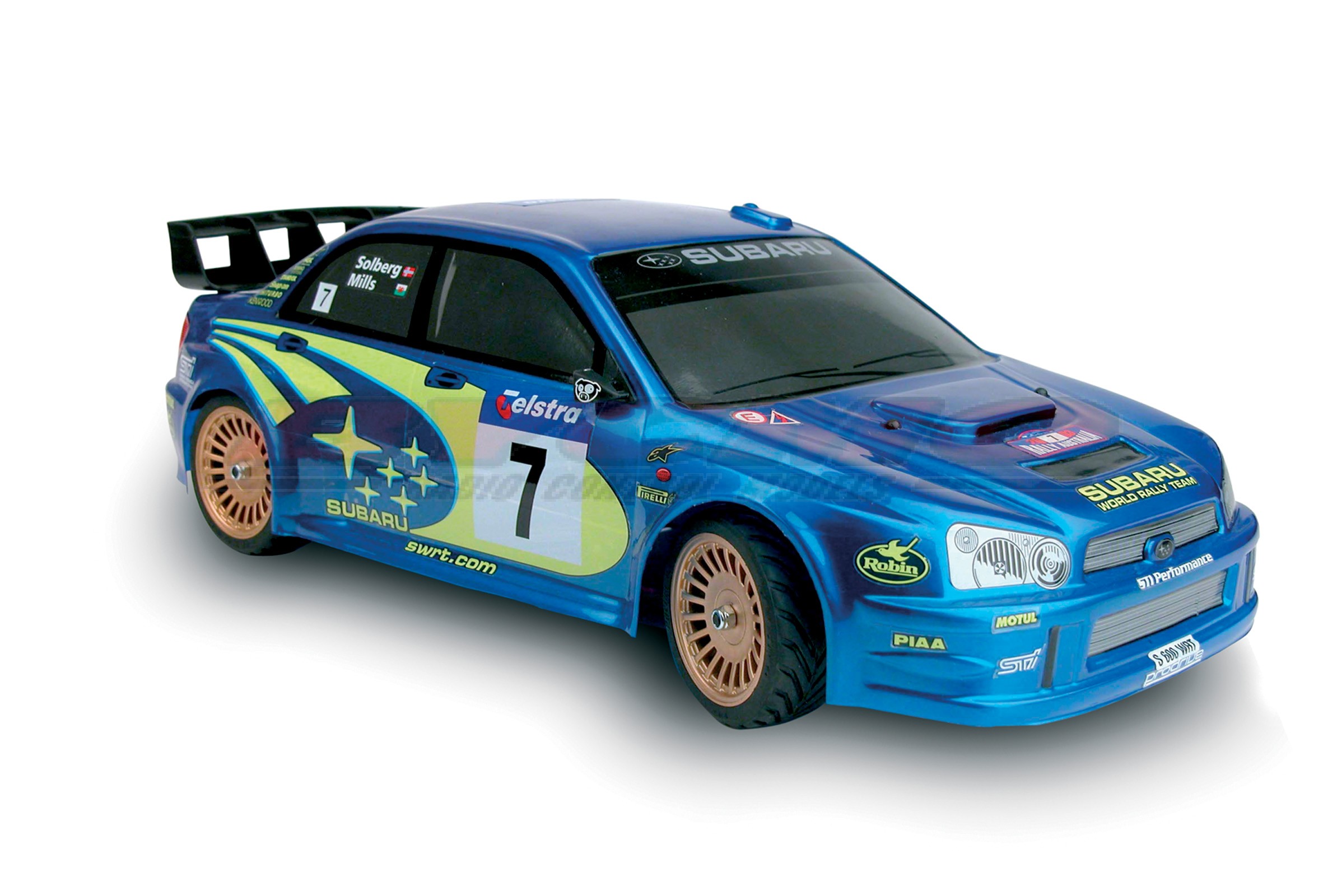 Coche Subaru Wrc 2003 4Wd 1/10 Termico +Equipo R/C Sticks - Bycmo RC Models - Tienda de 