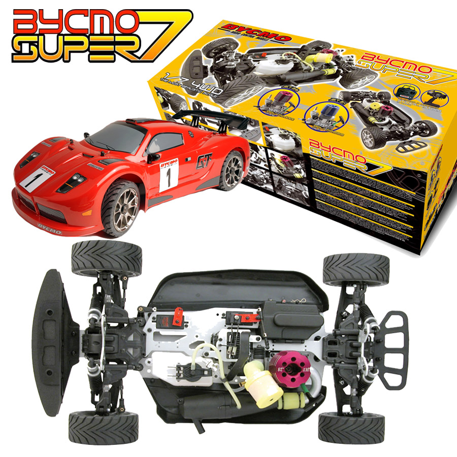 Coche Completo En Kit Gt 2 S7 1 7 Equipo R C Volante Bycmo RC