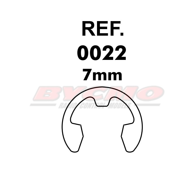 ARANDELA DE SEGURIDAD 7mm. (6ud.)