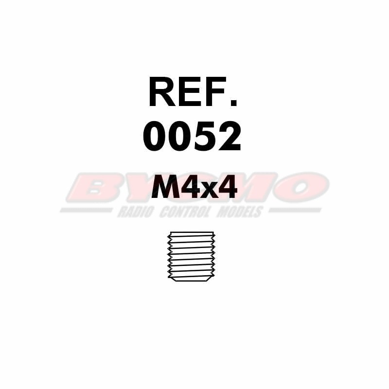 ESPARRAGO ALLEN M4x4 (12ud.)