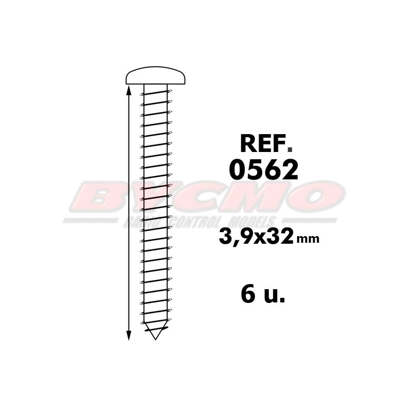 TORNILLO PARKER 3,9x32 D.7981 (6ud.)