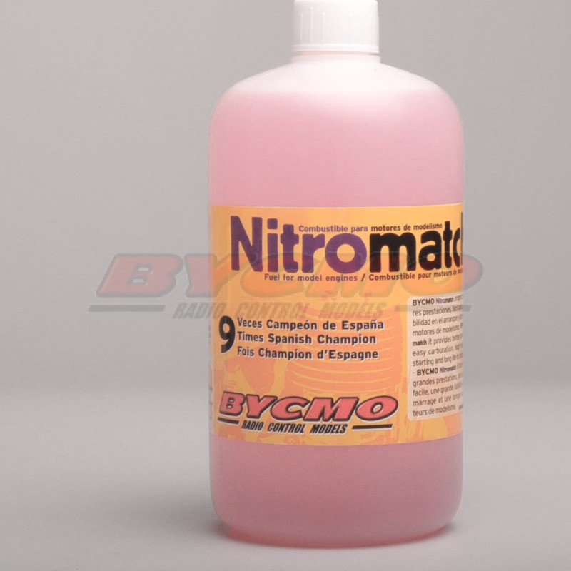 COMBUSTIBLE NITROMATCH 5% NITRO (1/2Lt.)