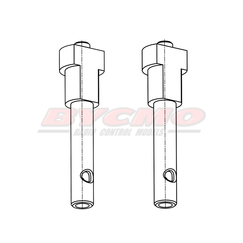 EJE FRENO CENTRAL S7 1/7 (2ud.) 