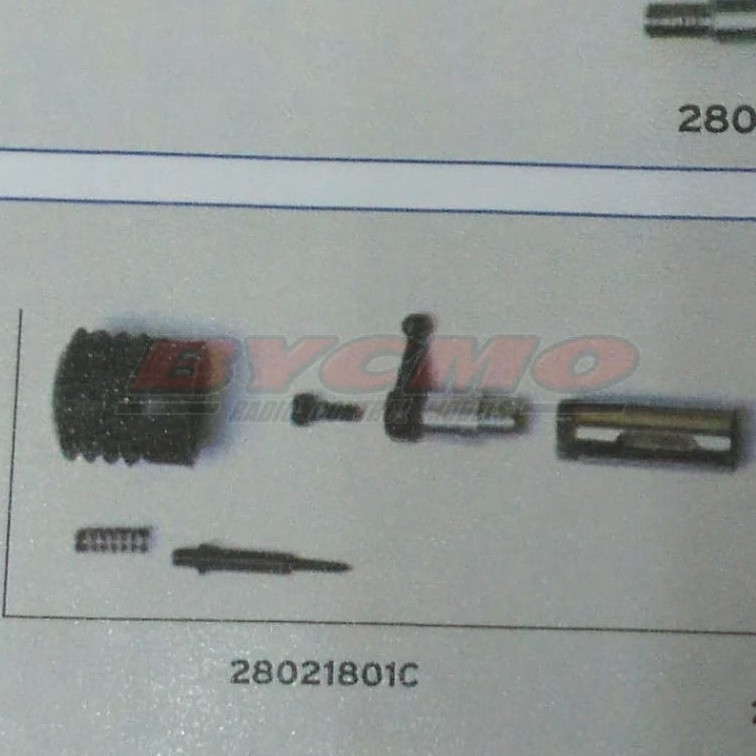 CONJUNTO CORREDERA MOTOR JET.28