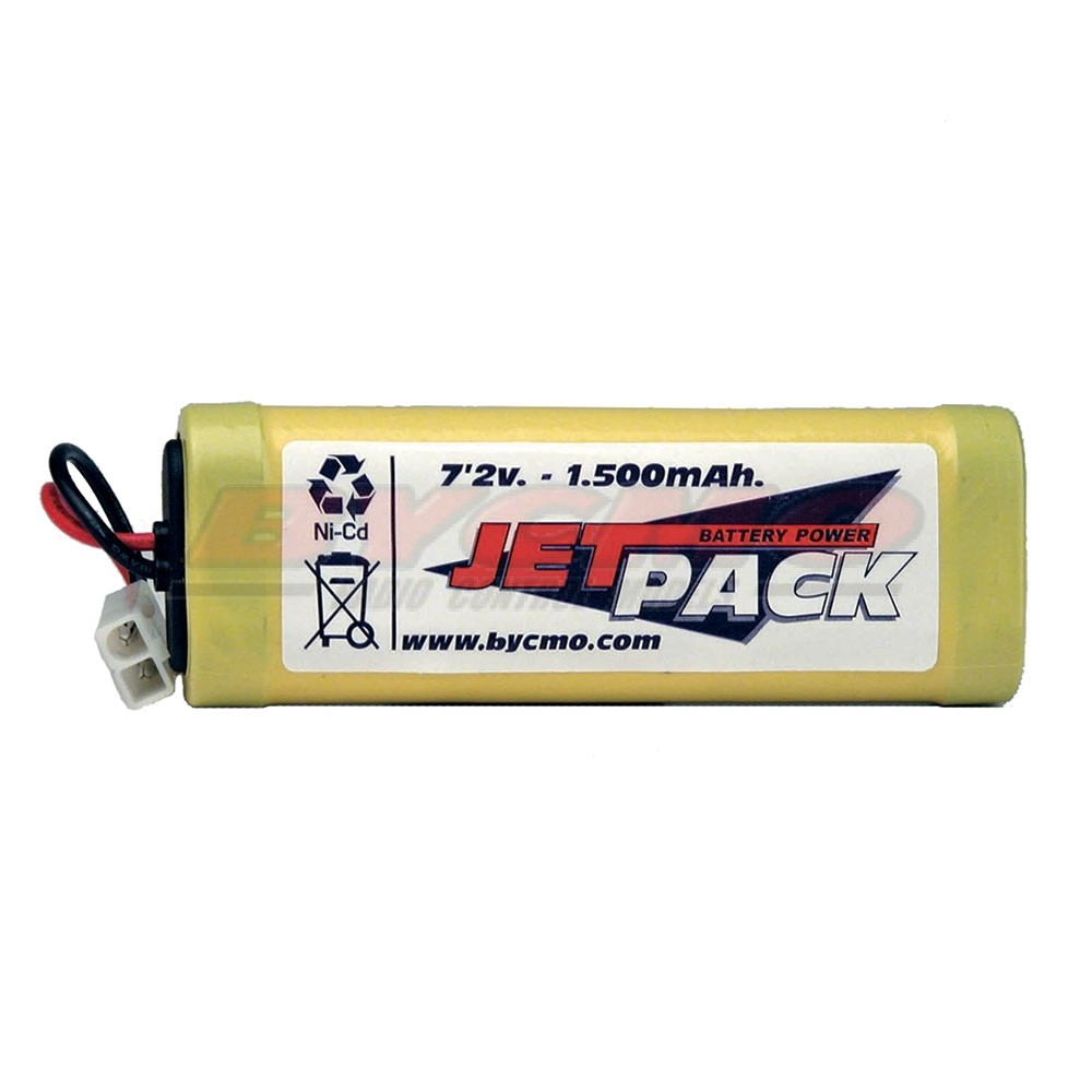 BATERIA JET PACK 7,2 V. 1500mAh. (1ud.)