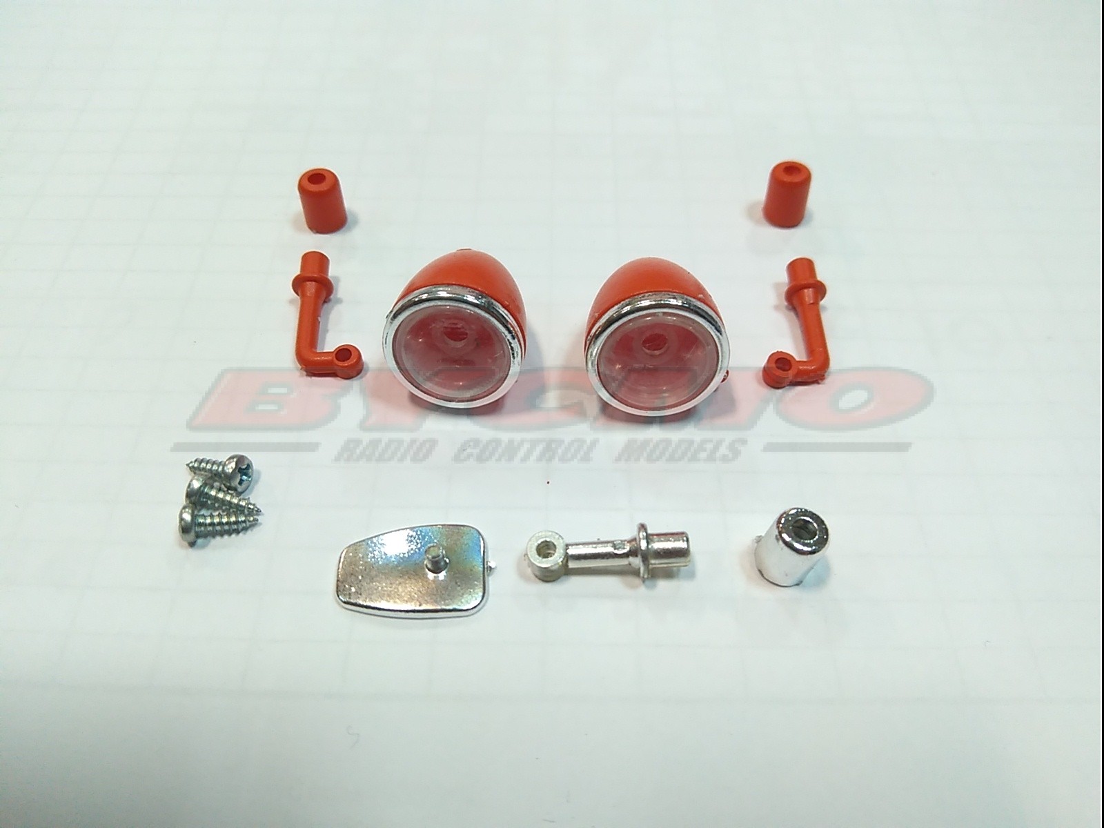 ACCESORIOS CARROCERIA CITROËN 2CV 'RAID' 1/10 (1ud.)