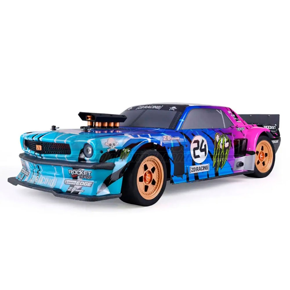 Coche EX-07 1:7 4WD Brushless RTR