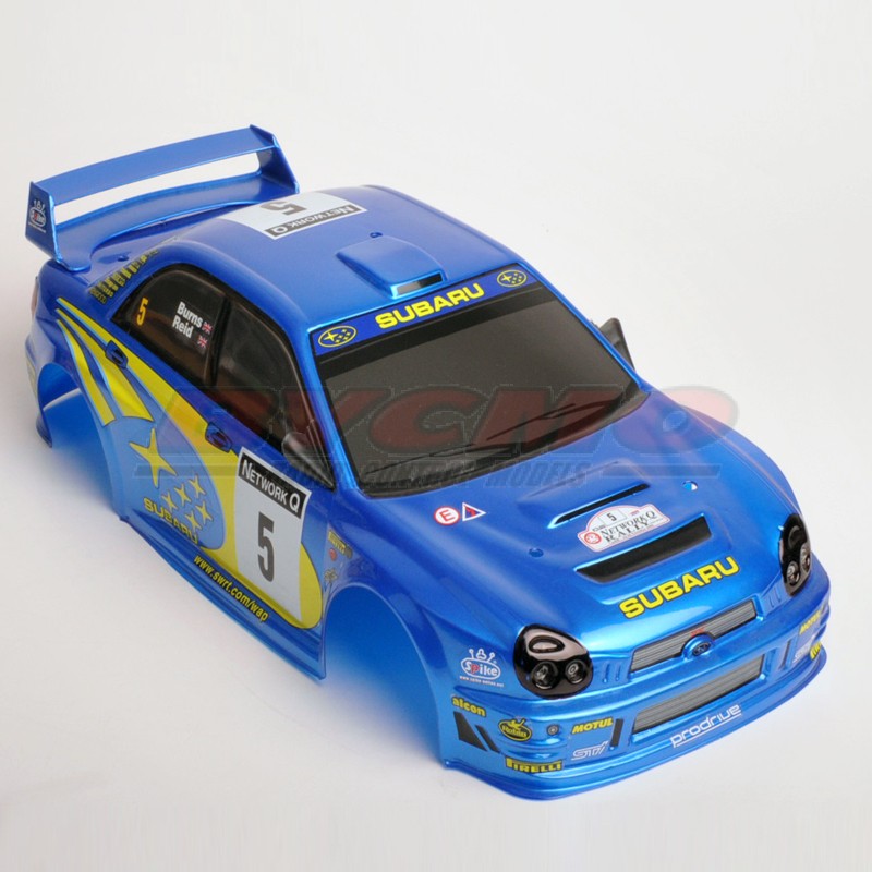 CONJUNTO CARROCERÍA SUBARU WRC 2002 ELÉCTRICO 1/10  (1ud.)