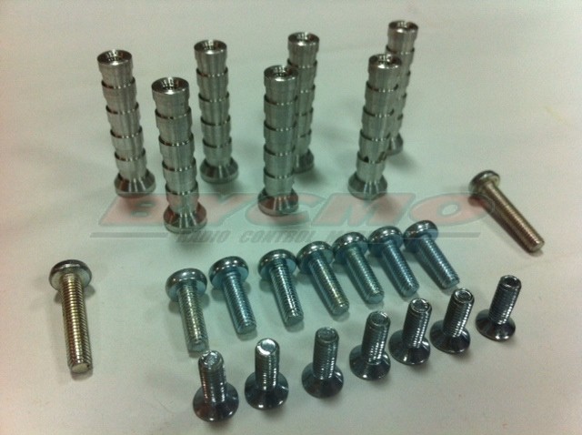 COLUMNA PRO CUBETA ALUM. + TORNILLOS S7 1/7/EXTREME (7ud.)