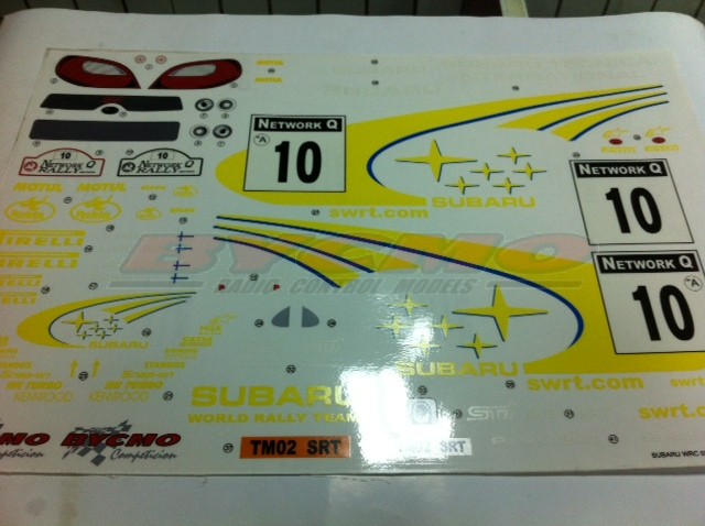 DECORACION SUBARU WRC 2002 (NEW) (1ud.)