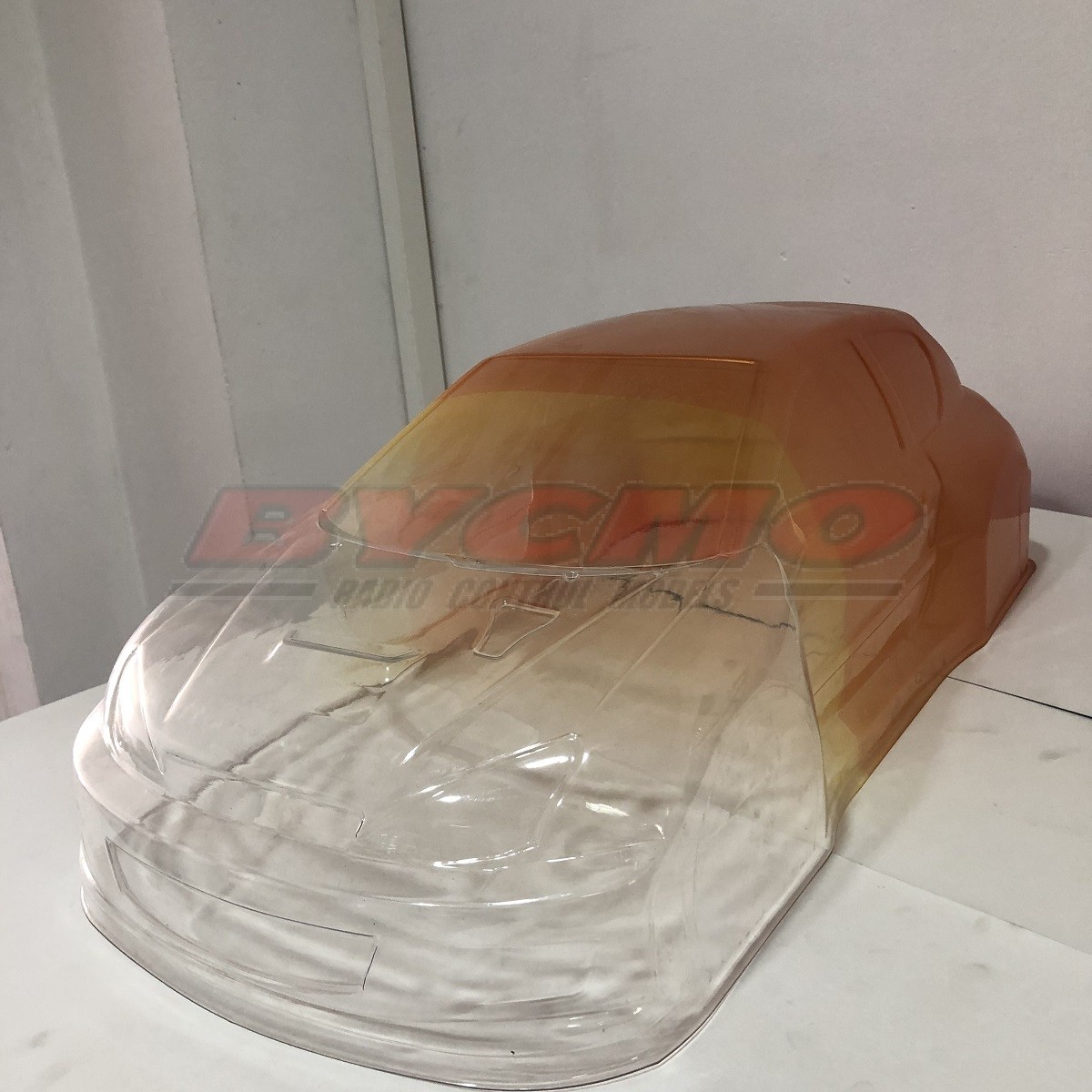 CARROCERÍA TUNNING ICE FFX3 1/7 TRANSPARENTE Y NARANJA