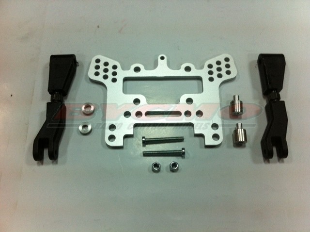 CONJUNTO SOPORTE AMORTIGUADOR LARGO TRAS. +TIRANTES