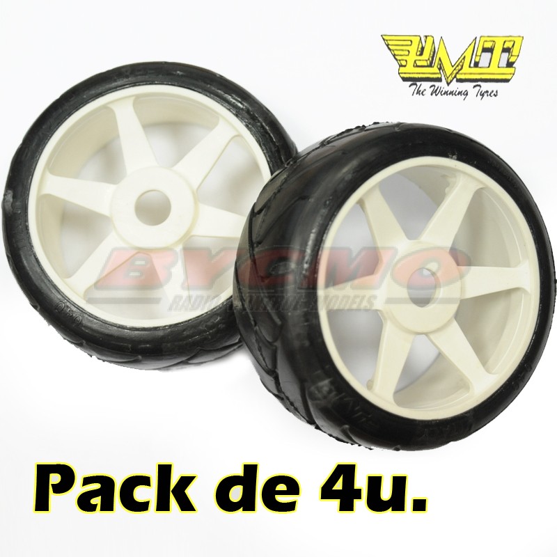 CONJUNTO RUEDAS PMT (NEUMATICO DURO) 4u.