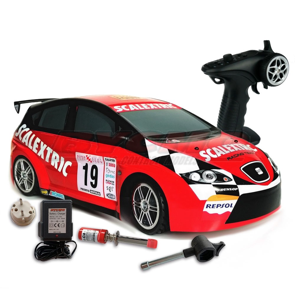 COCHE RC SEAT LEON '07 4WD 1/10 NITRO