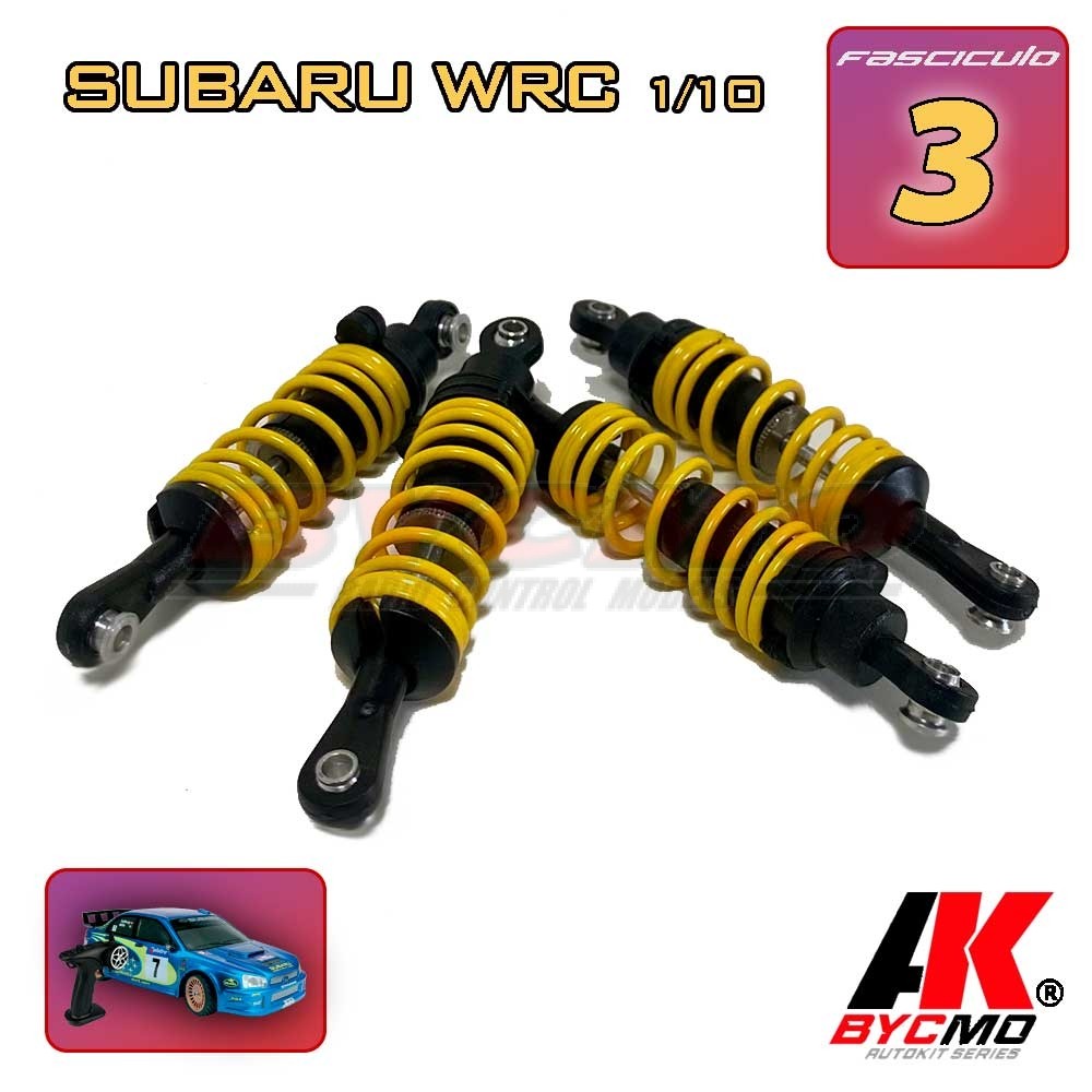 Fascículo SUBARU WRC 4WD RC 1/10 (Nº 3)
