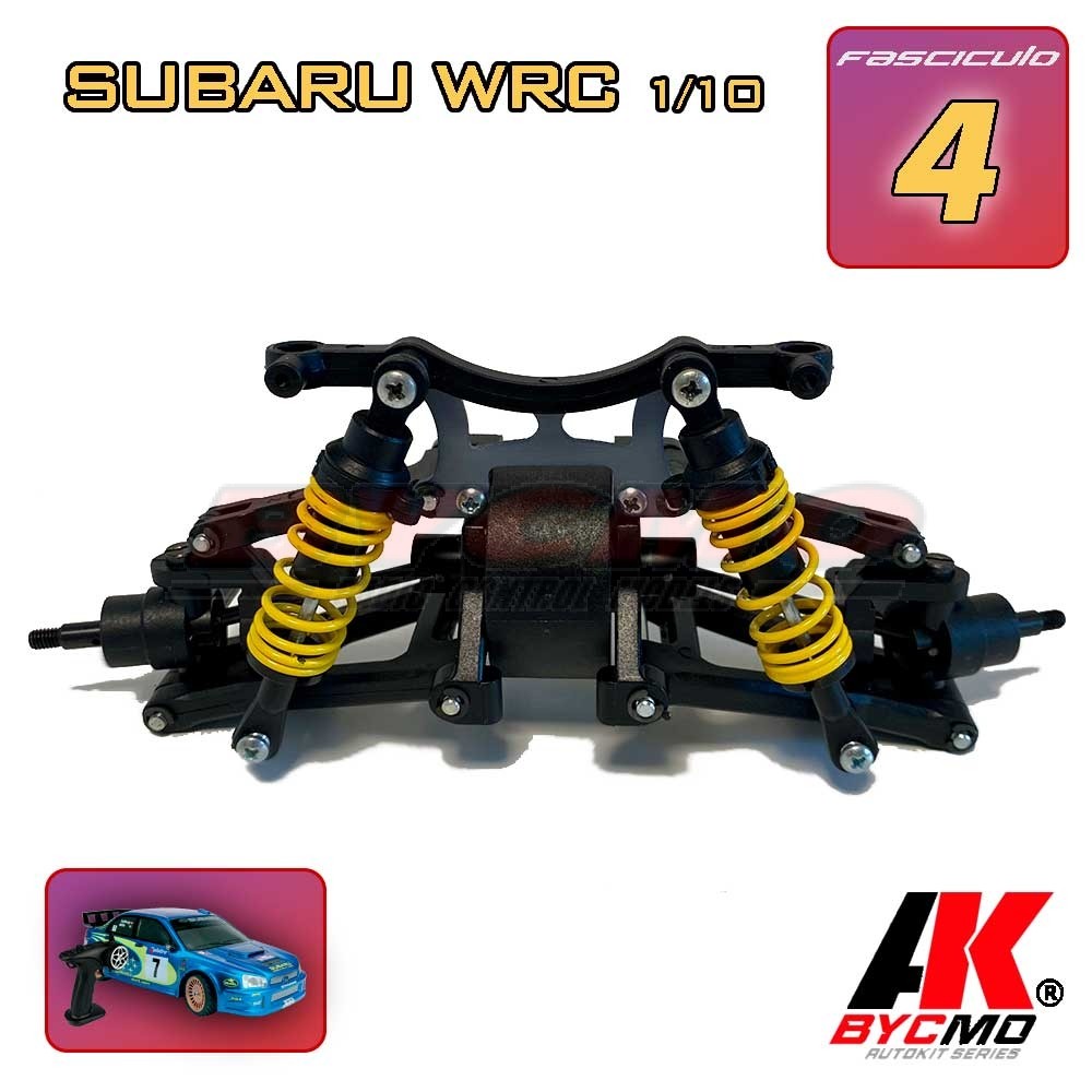 Fascículo SUBARU WRC 4WD RC 1/10 (Nº 4)
