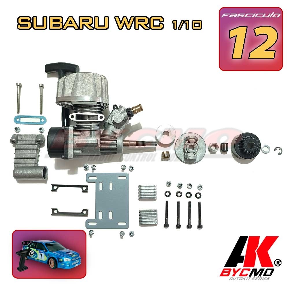 Fascículo SUBARU WRC 4WD RC 1/10 (Nº12)
