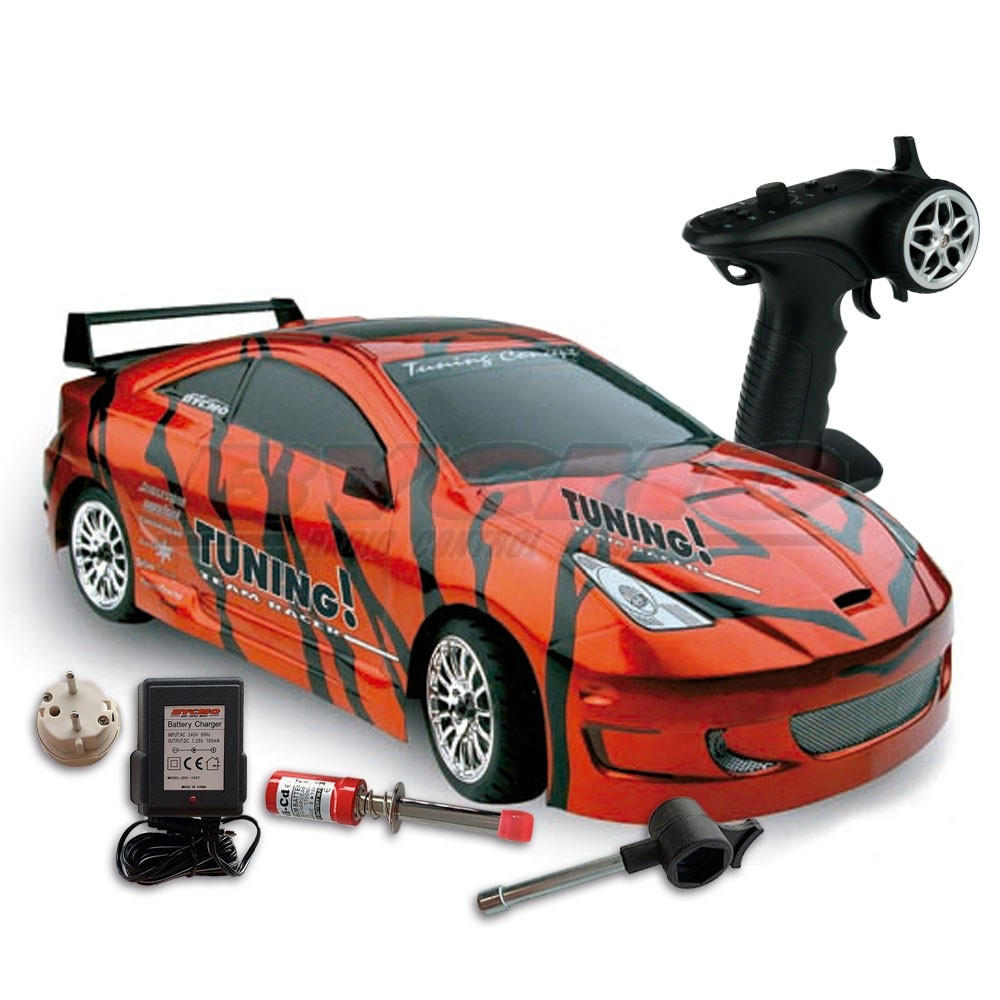 COCHE TUNING GT TIGER 4WD 1/10 TERMICO