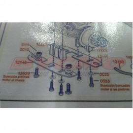 PLETINAS MOTOR 1/7 +ACC.