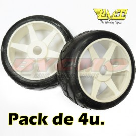 CONJUNTO RUEDAS PMT (NEUMATICO DURO) 4u.