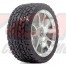 RUEDA R. RUN P6 PRO 10P CROMADA 1/7-1/8 Ø12mm. (2ud.)